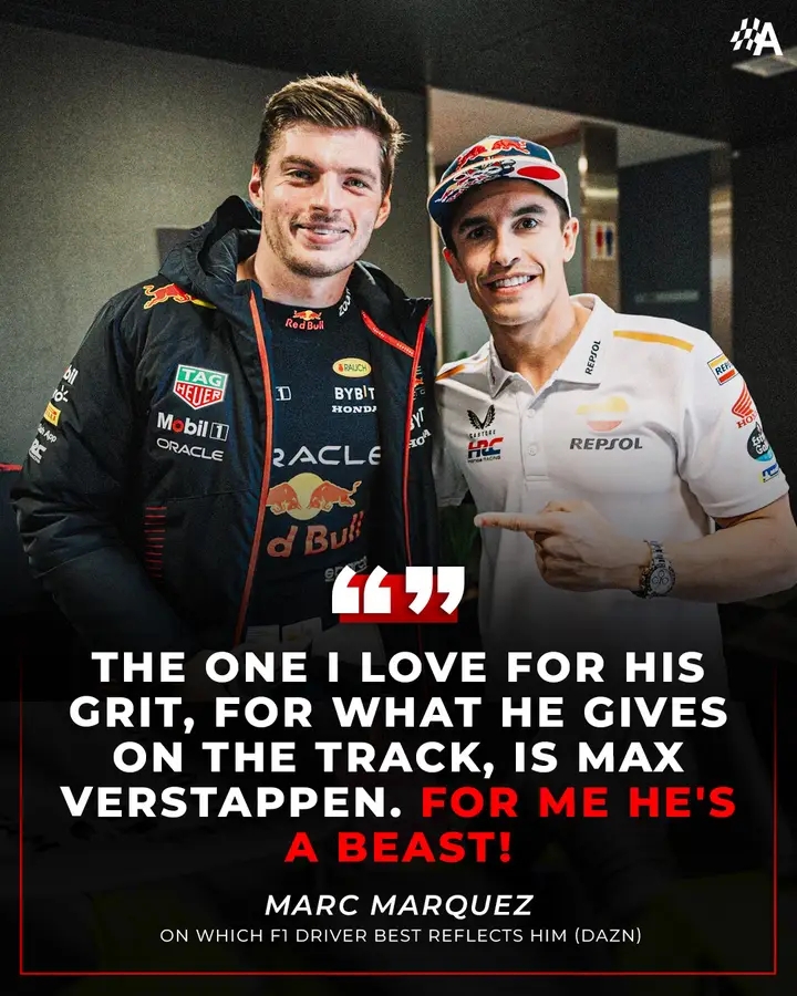 MARC MARQUEZ REVEALS WHICH FORMULA 1 DRIVER MIRRORS HIS RACING STYLE – AND THE COMPARISON MAKES PERFECT SENSE