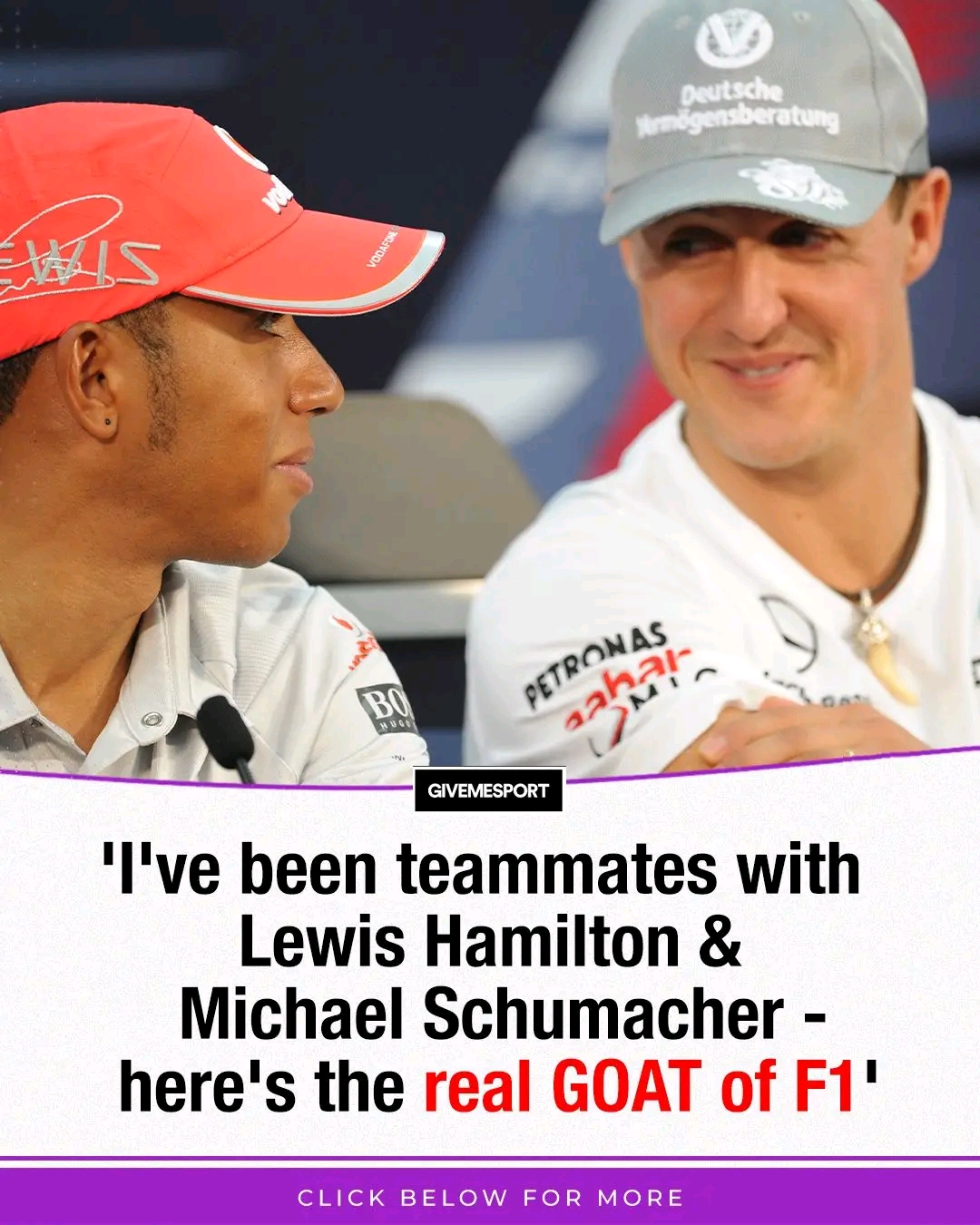NICO ROSBERG MAKES SHOCK GOAT CLAIM AFTER F1 ICONS HAMILTON AND SCHUMACHER DEBATE