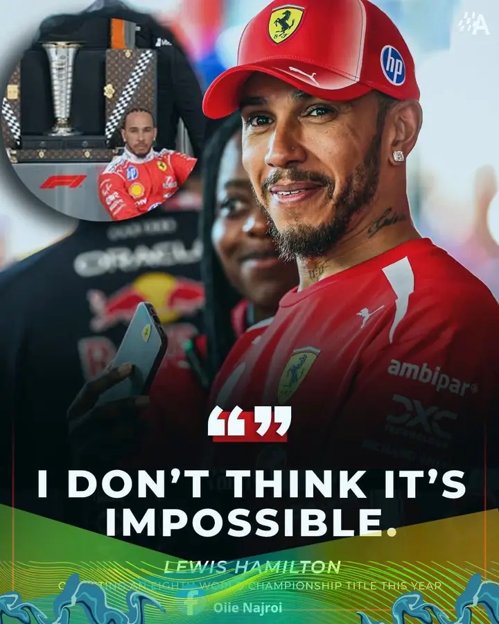 LEWIS HAMILTON BELIEVES AN EIGHTH F1 WORLD TITLE IS STILL WITHIN REACH – AND FERRARI MAY FINALLY HAVE THE CAR TO FIGHT