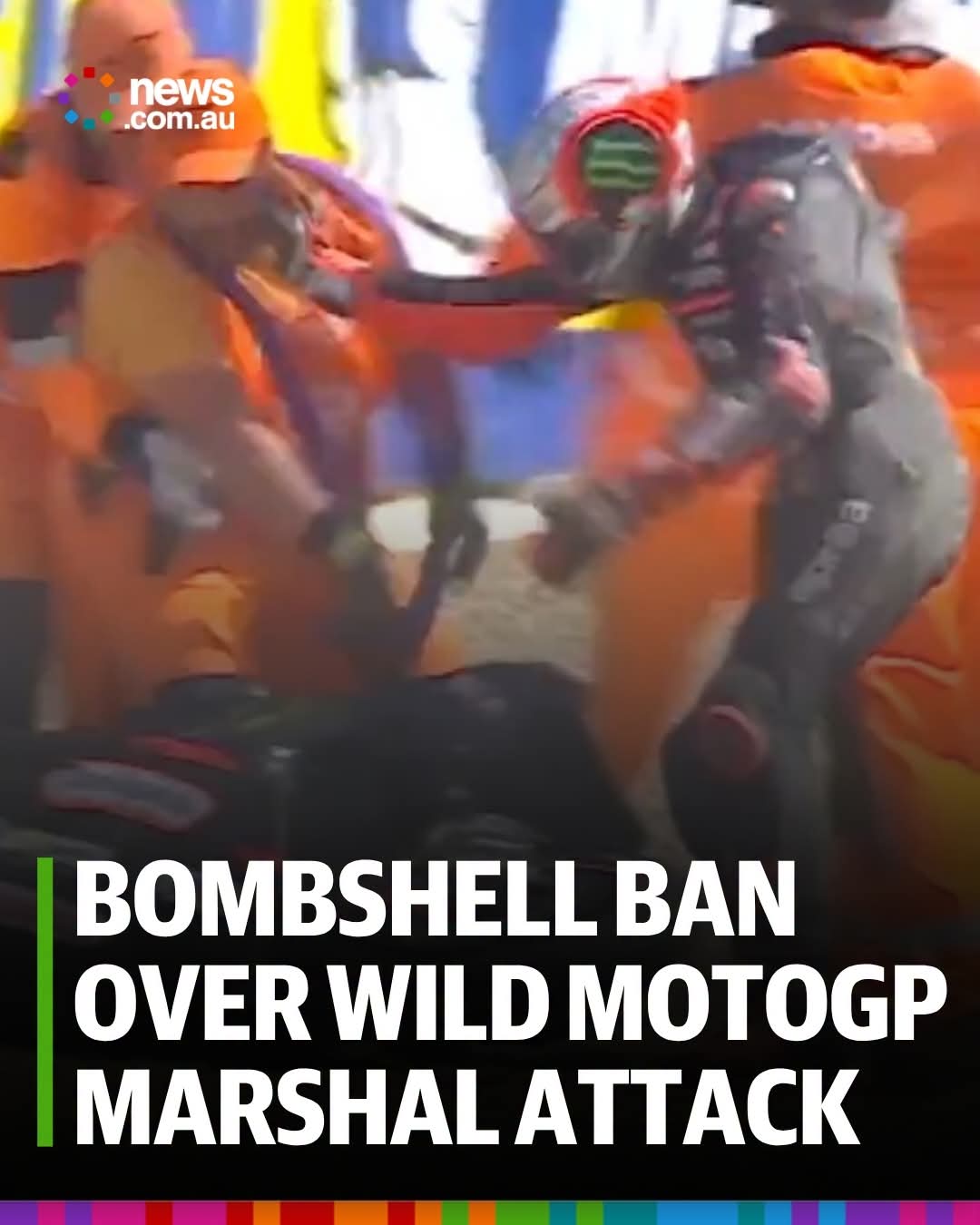 MOTOGP SHOCKWAVE AS CHAMPIONSHIP LEADER MARCO BEZZECCHI BANNED AFTER BRUNO INCIDENT 