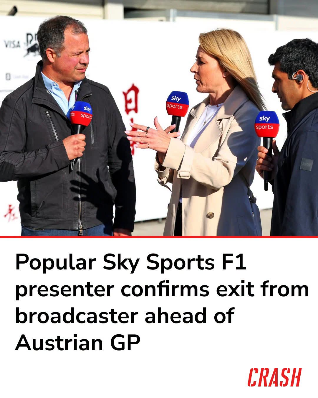 RACHEL BROOKES LEAVES SKY SPORTS F1 AS A MAJOR ERA IN FORMULA 1 BROADCASTING COMES TO AN END