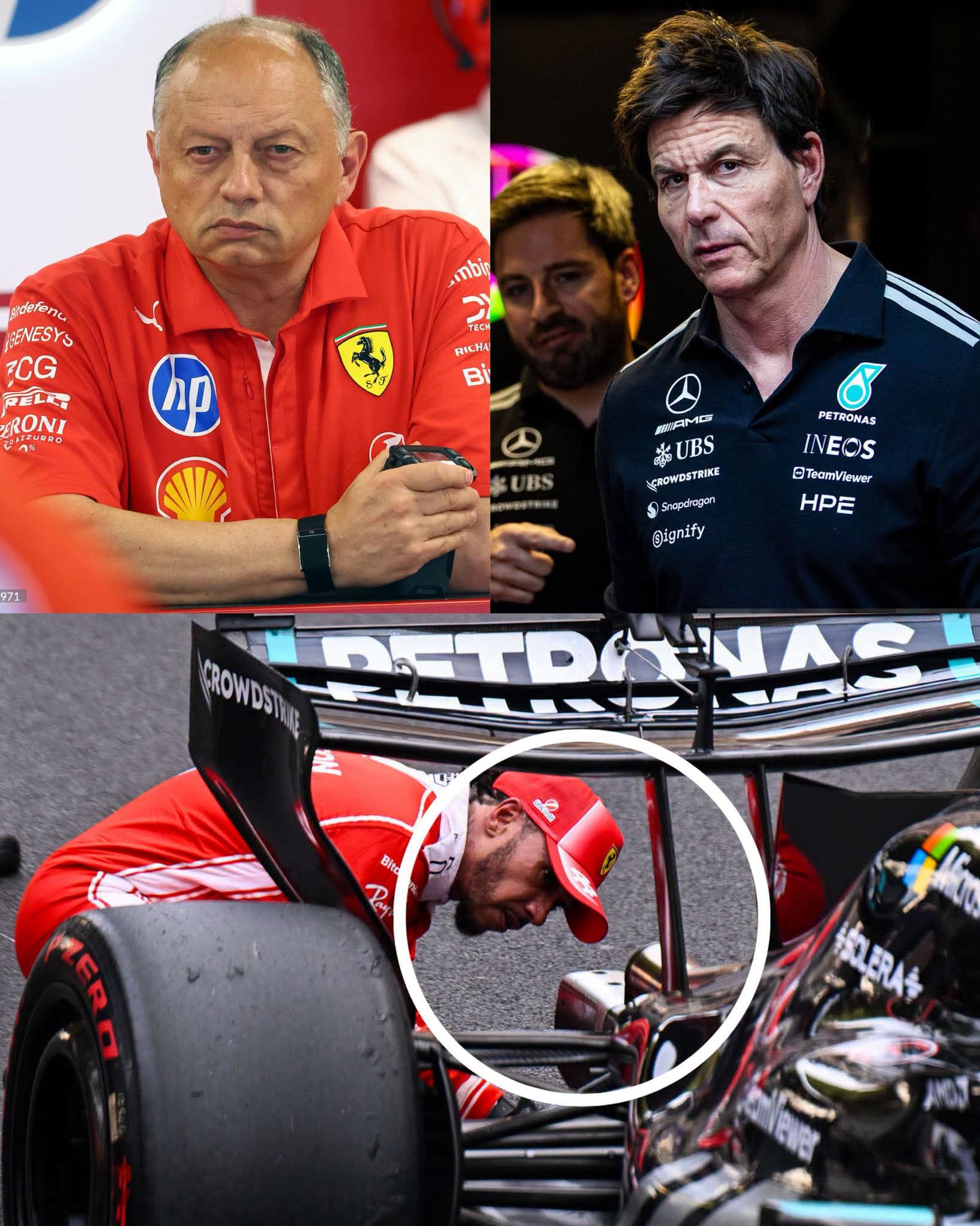 FERRARI’S MERCEDES PROTEST SPARKS MAJOR F1 TECHNICAL CONTROVERSY AS FIA REVIEWS DIFFUSER DESIGN