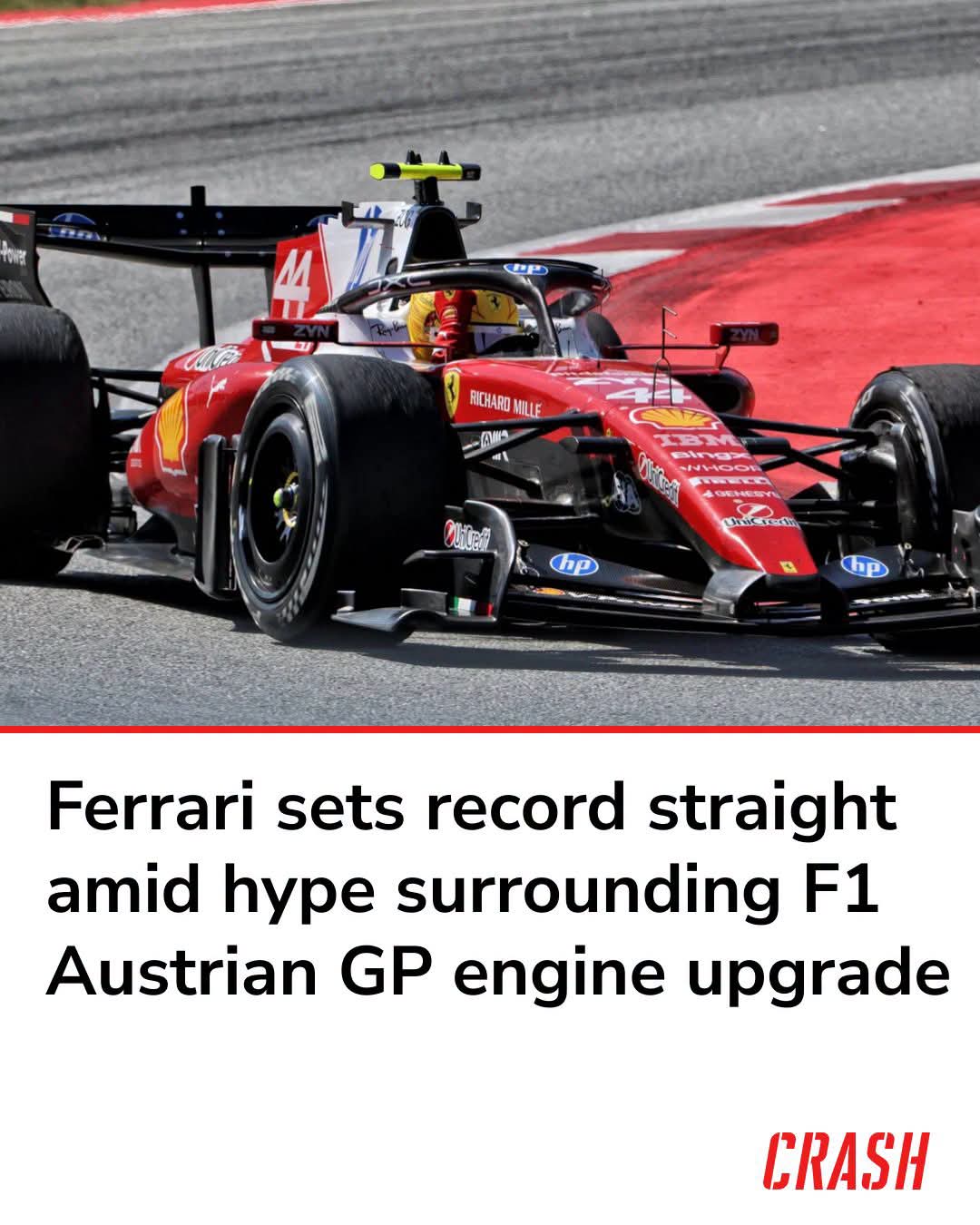 FERRARI TEMPERS EXPECTATIONS AS FIRST 2026 ENGINE UPGRADE ARRIVES IN AUSTRIA