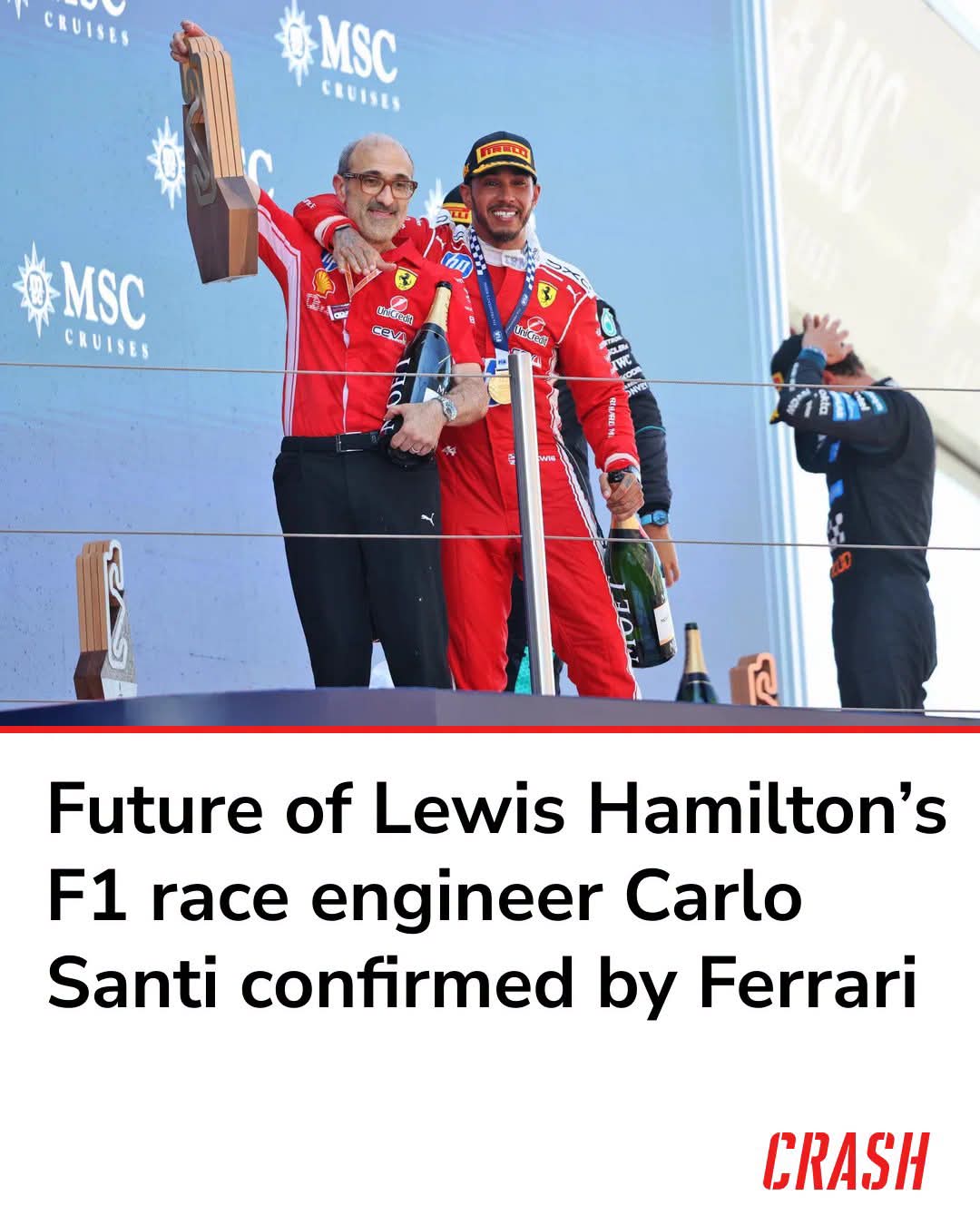 FERRARI ENDS UNCERTAINTY OVER LEWIS HAMILTON’S RACE ENGINEER AS PARTNERSHIP BEGINS TO DELIVER RESULTS