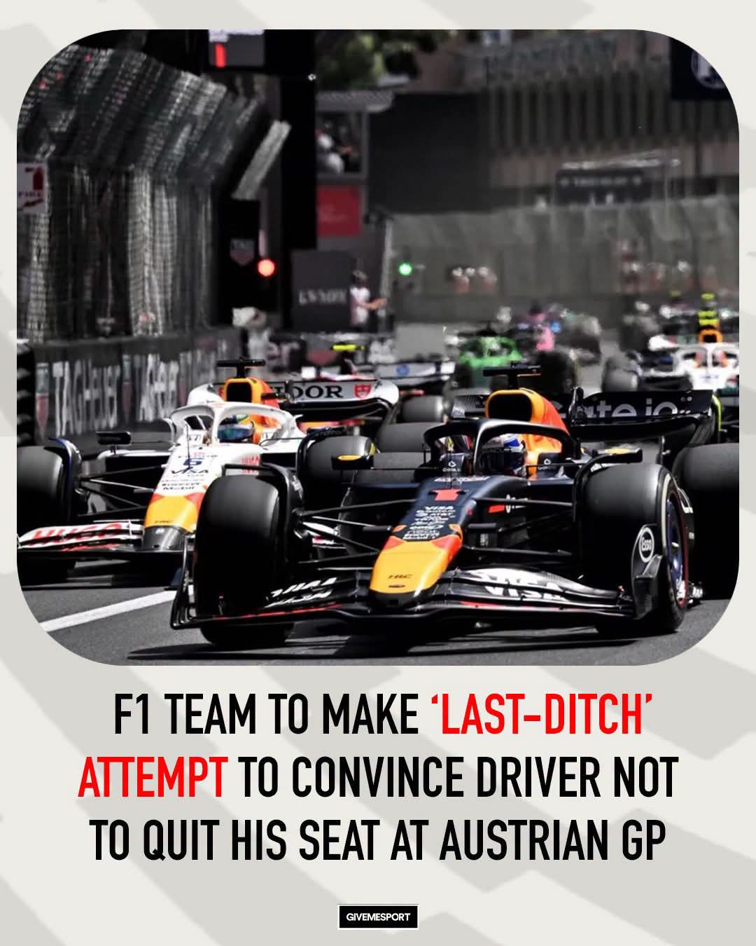 RED BULL PREPARES HUGE AUSTRIAN GP GAMBLE TO KEEP MAX VERSTAPPEN FROM WALKING AWAY