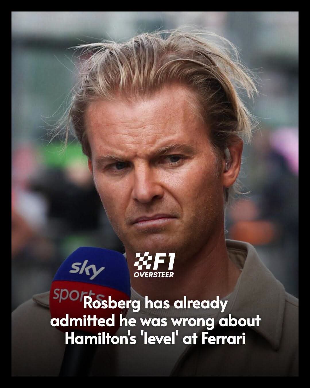 LEWIS HAMILTON’S FERRARI RESURGENCE FORCES NICO ROSBERG TO REVERSE HIS TITLE PREDICTION