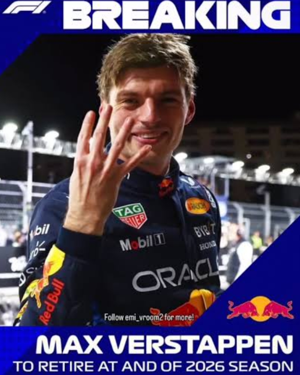 MAX VERSTAPPEN RETIREMENT RUMOURS GROW AS QUESTIONS SURROUND HIS FUTURE BEYOND 2026