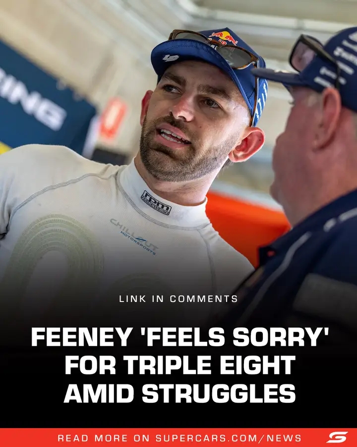 Broc Feeney Admits Triple Eight Faces Major Challenge as Championship Battle Takes Dramatic Turn