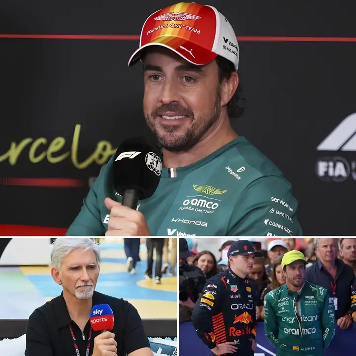 Fernando Alonso Sparks F1 Debate Over Max Verstappen as Damon Hill Fires Back