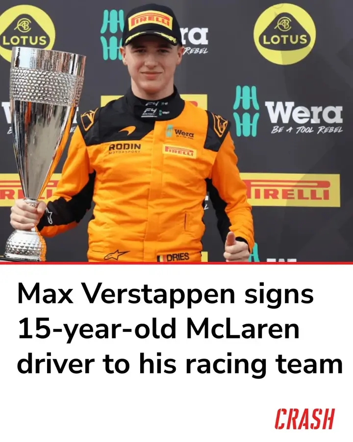 Max Verstappen Strengthens His Motorsport Vision by Signing Belgian Racing Prodigy