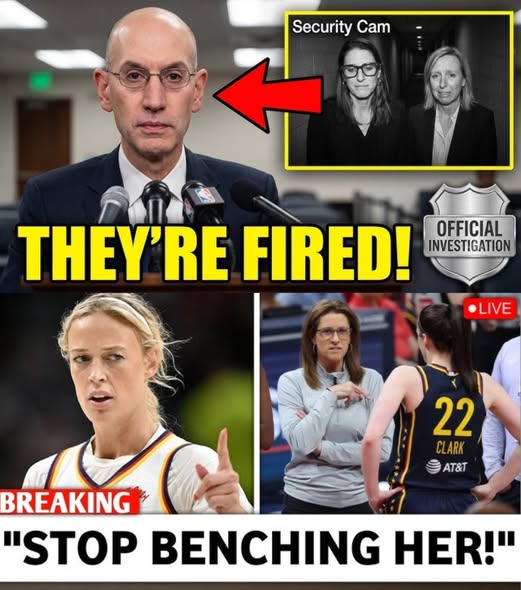 Adam Silver FINALLY Fired Stephanie White and Amber Cox Over Caitlin Clark Snub!