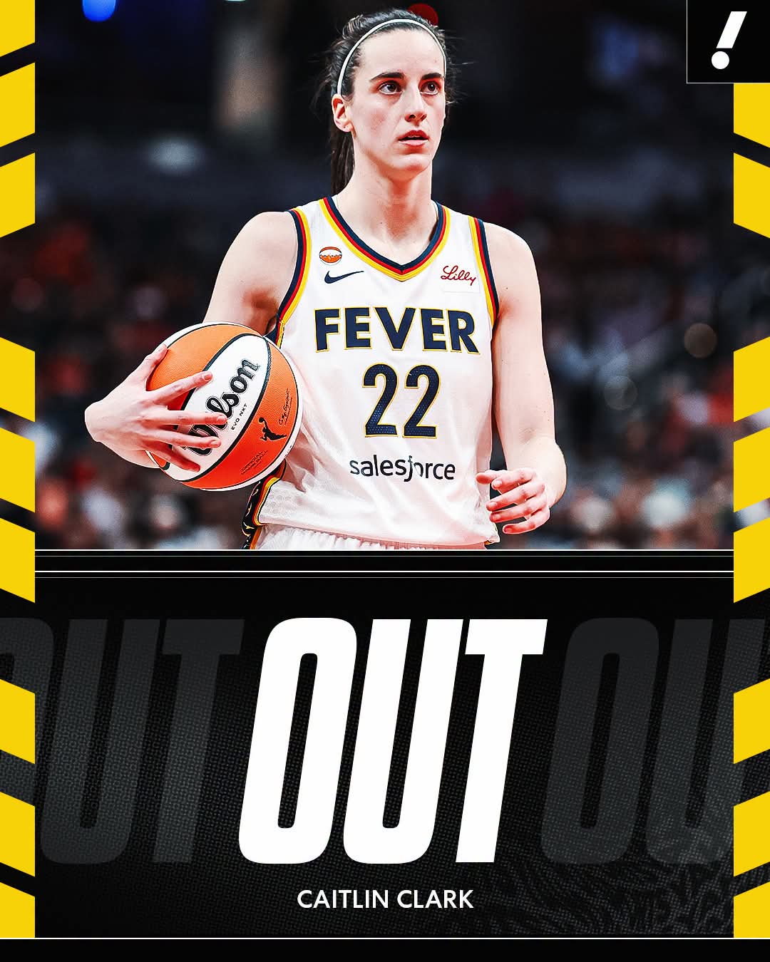 CAITLIN CLARK TO MISS FEVER’S SHOWDOWN WITH LAS VEGAS ACES AS INDIANA TARGETS HER RETURN NEXT WEEK