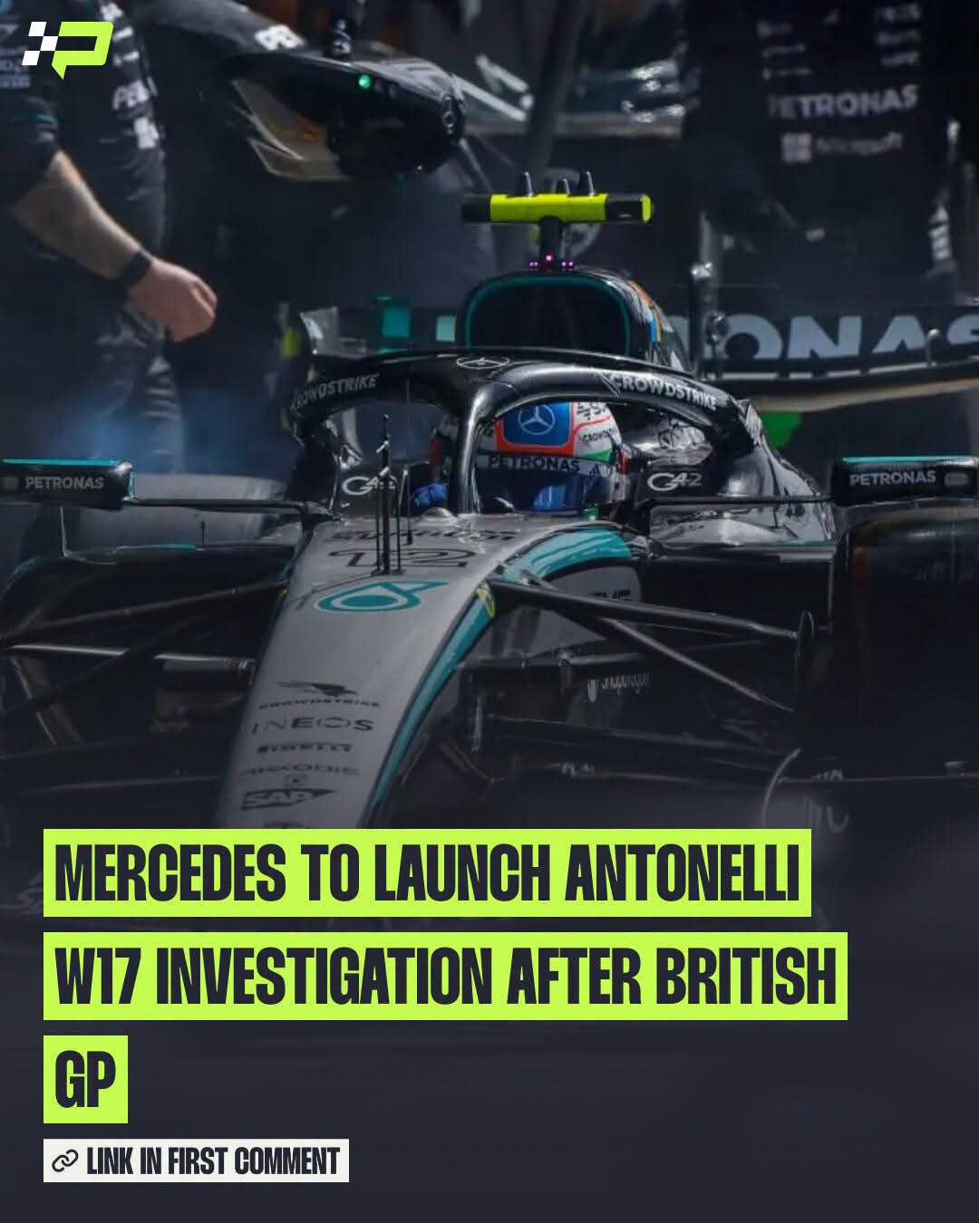 MERCEDES ORDERS FULL INVESTIGATION AFTER KIMI ANTONELLI’S BRITISH GP HEARTBREAK SHAKES F1 TITLE RACE