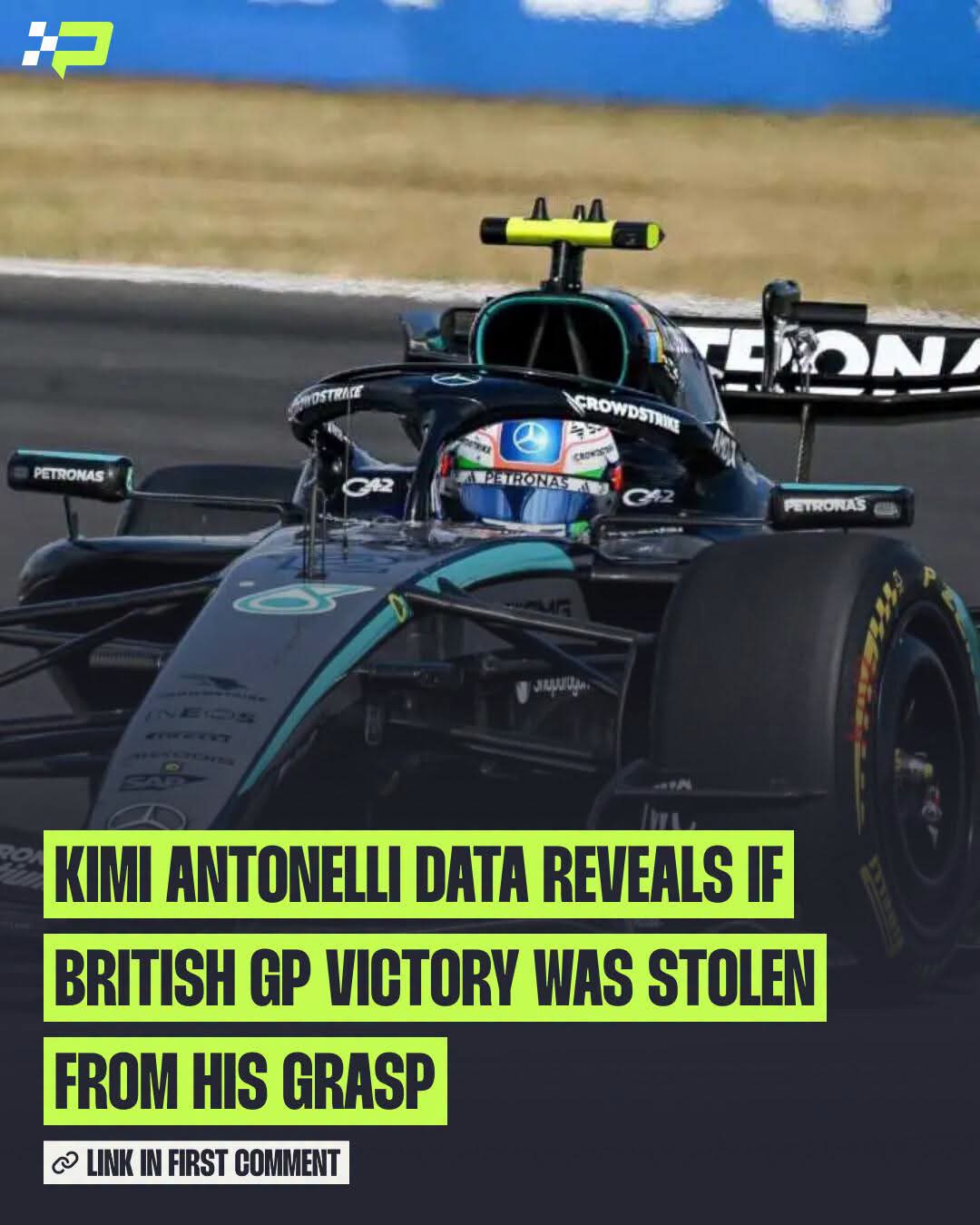 KIMI ANTONELLI’S SILVERSTONE HEARTBREAK: MERCEDES DATA SUGGESTS BRITISH GP VICTORY SLIPPED AWAY DUE TO CRUEL RELIABILITY FAILURE