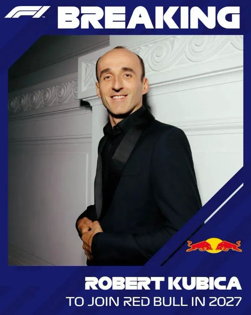 RED BULL MAKES SHOCK 2027 MOVE AS ROBERT KUBICA RETURNS IN MAJOR TECHNICAL ROLE
