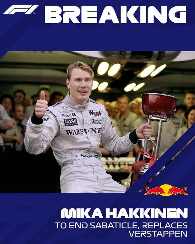 MIKA HAKKINEN ‘ENDS SABBATICAL’ TO REPLACE MAX VERSTAPPEN? THE VIRAL F1 CLAIM THAT HAS FANS LAUGHING