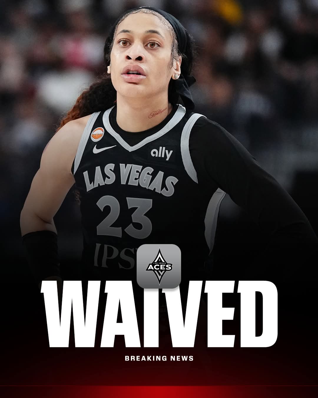 BREAKING: LAS VEGAS ACES WAIVE CHENNEDY CARTER IN SHOCK ROSTER DECISION AS PLAYOFF RACE INTENSIFIES