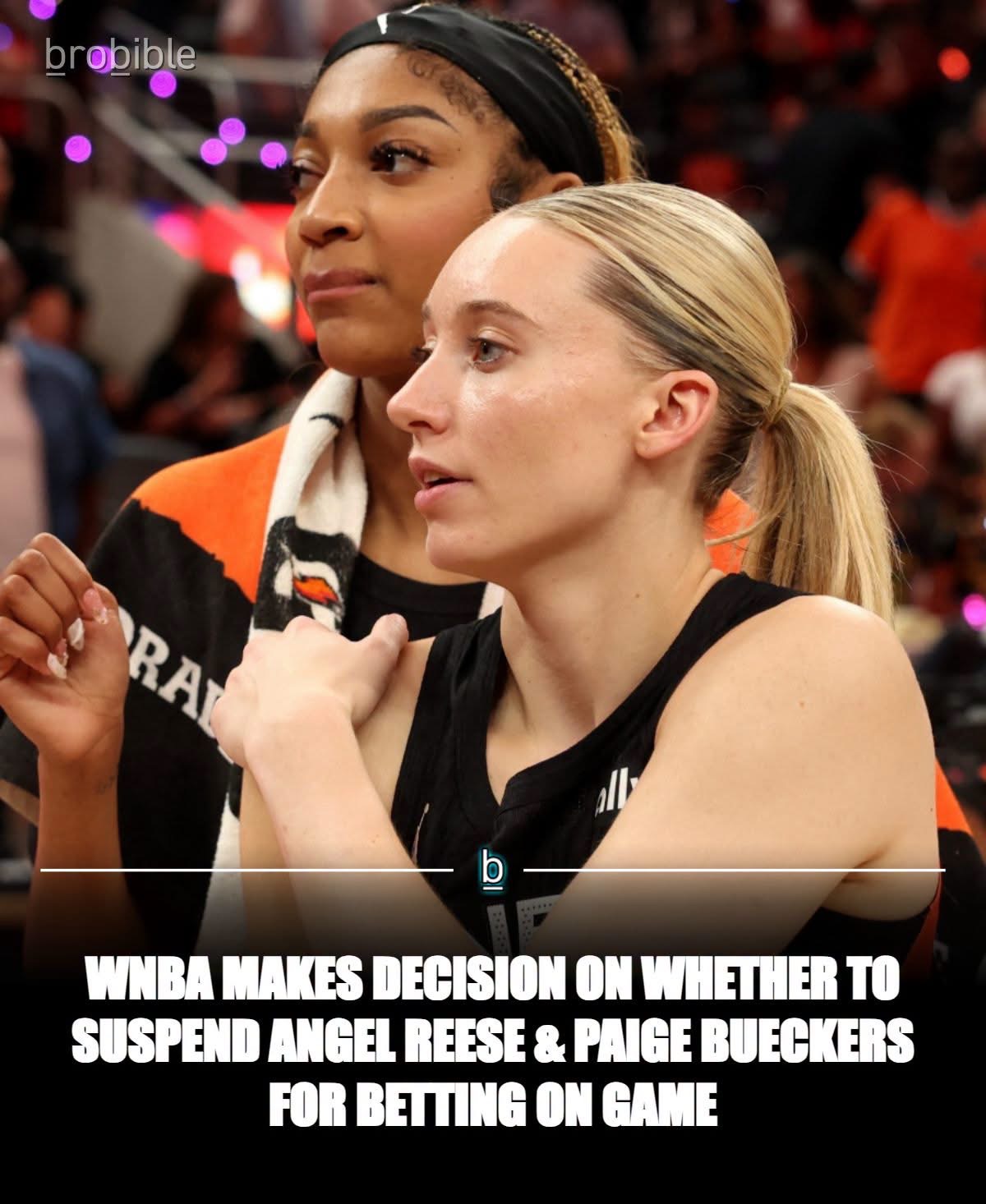 WNBA ISSUES FINAL DECISION ON ANGEL REESE AND PAIGE BUECKERS AFTER CONTROVERSIAL BETTING VIDEO SPARKS LEAGUE-WIDE DEBATE