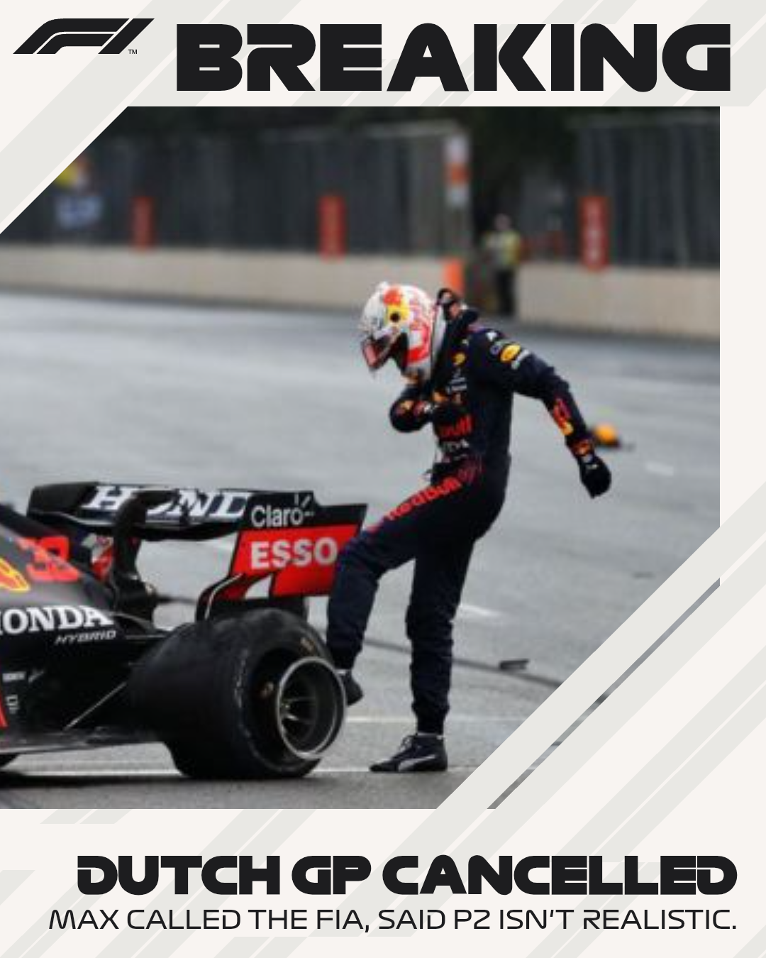 BREAKING: DUTCH GP “CANCELLED” RUMOR GOES VIRAL AFTER MAX VERSTAPPEN JOKE TAKES AIM AT FIA