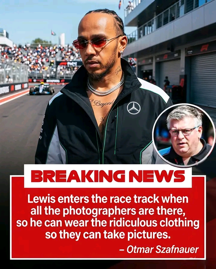 OTmar Szafnauer’s Lewis Hamilton Comment Reignites Debate Over F1 Star’s Fashion and Fame