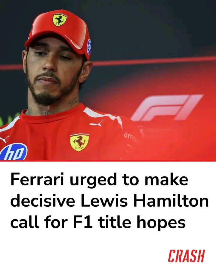 FERRARI TOLD TO BACK LEWIS HAMILTON AS 2026 F1 TITLE HOPES HANG IN THE BALANCE