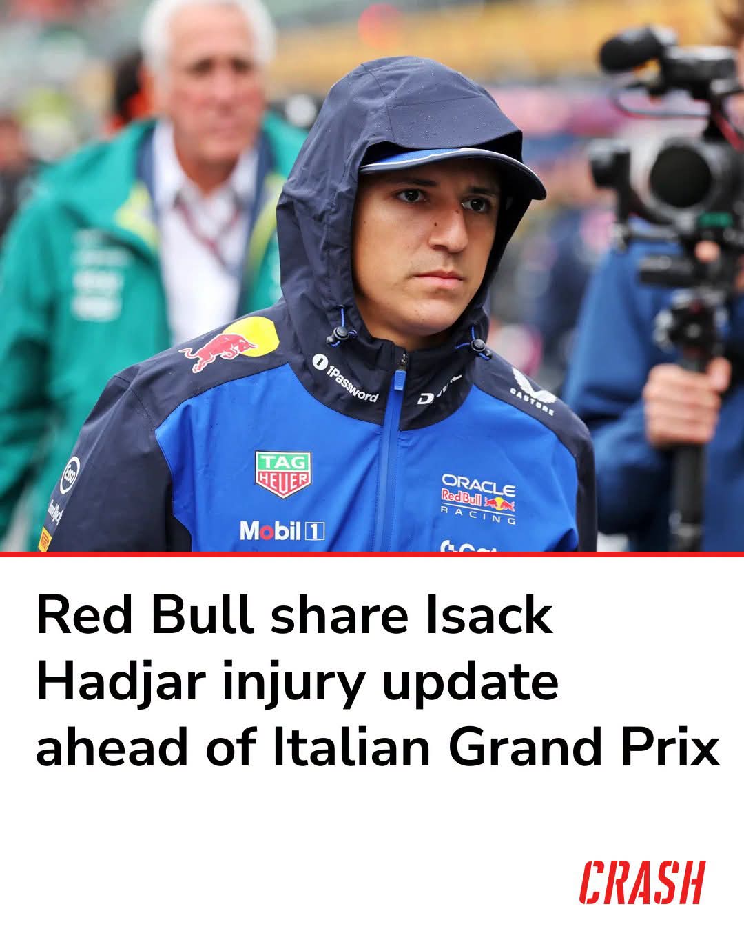 ISACK HADJAR FORCED OUT OF DUTCH GP AS WRIST INJURY PUTS RED BULL PLANS IN FOCUS