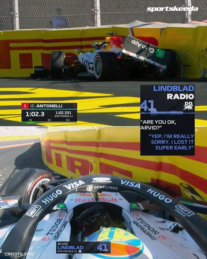 Stunning FP2 Run Ends in HUGE Crash After Early Brilliance 🚨