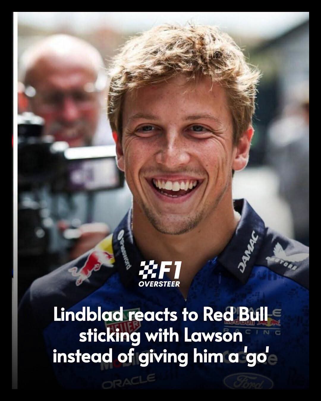ARVID LINDBLAD DELIVERS BRUTAL VERDICT ON RED BULL’S LIAM LAWSON DECISION AS 2027 SEAT BATTLE INTENSIFIES