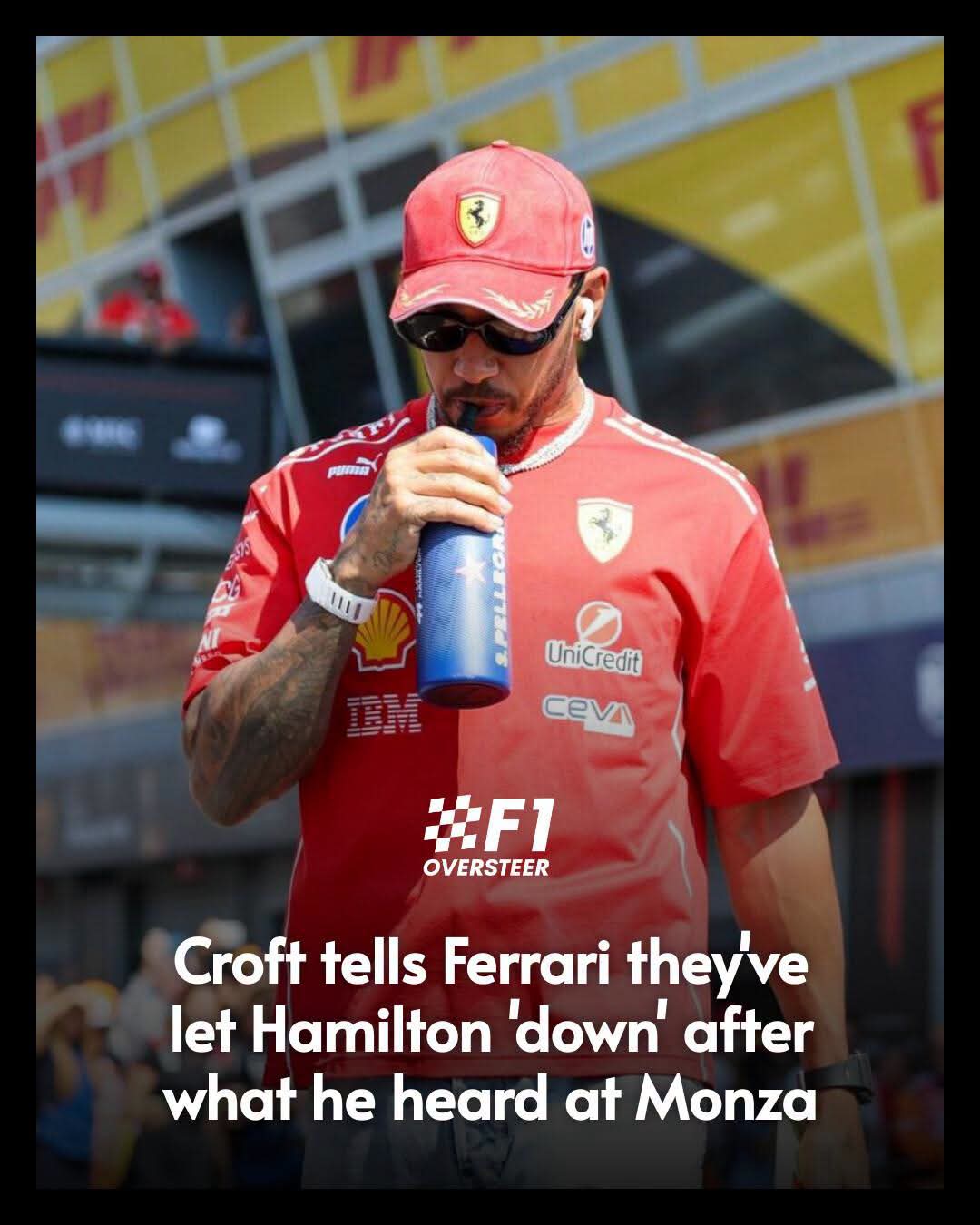DAVID CROFT ACCUSES FERRARI OF LETTING LEWIS HAMILTON DOWN AFTER SHOCKING MONZA WEEKEND