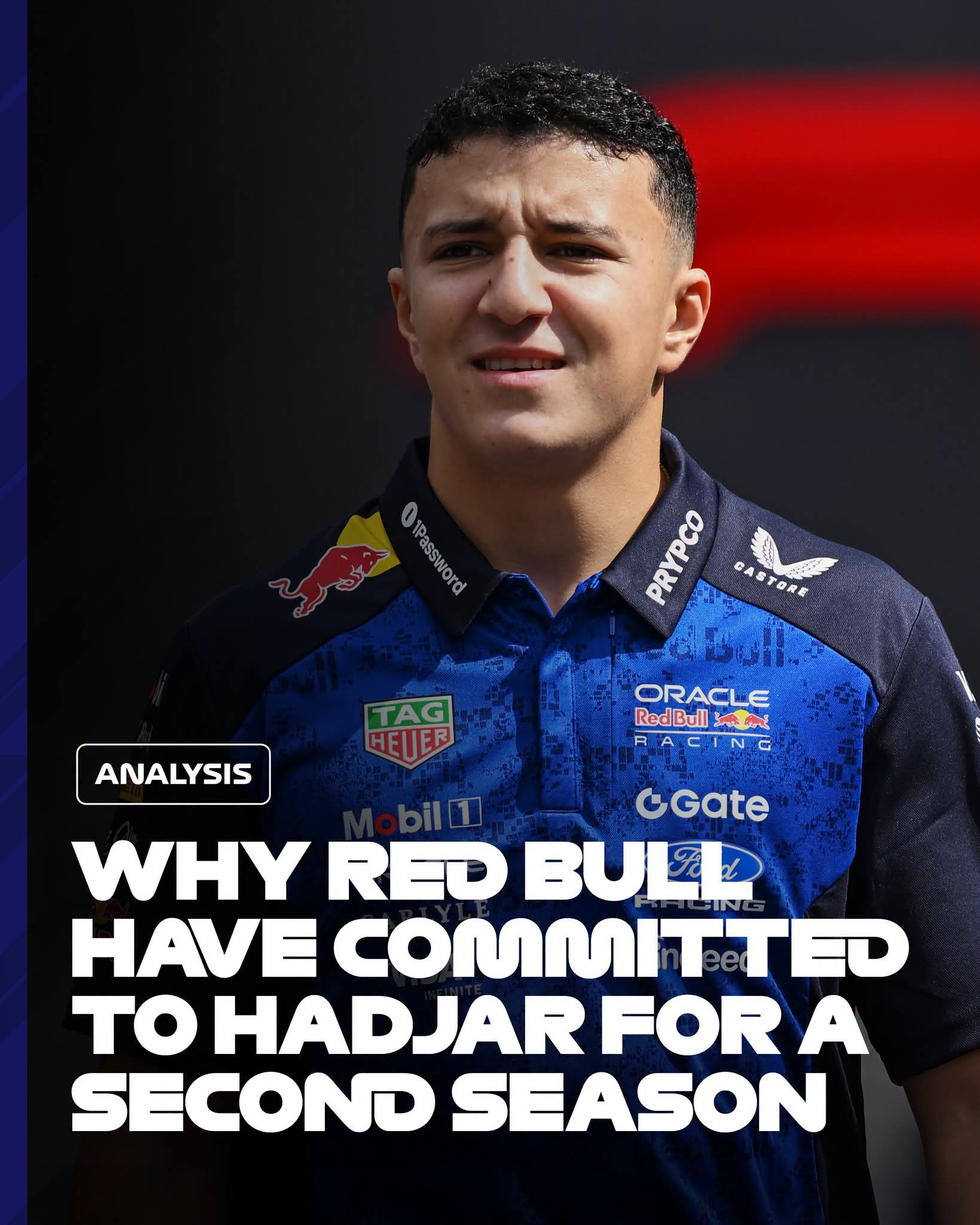 Back from injury and officially confirmed for 2027! 💪🔥 It’s shaping up to be a huge week for Isack Hadjar. 🇫🇷🏎️ Dive into the comments for a closer look at his 2027 deal.