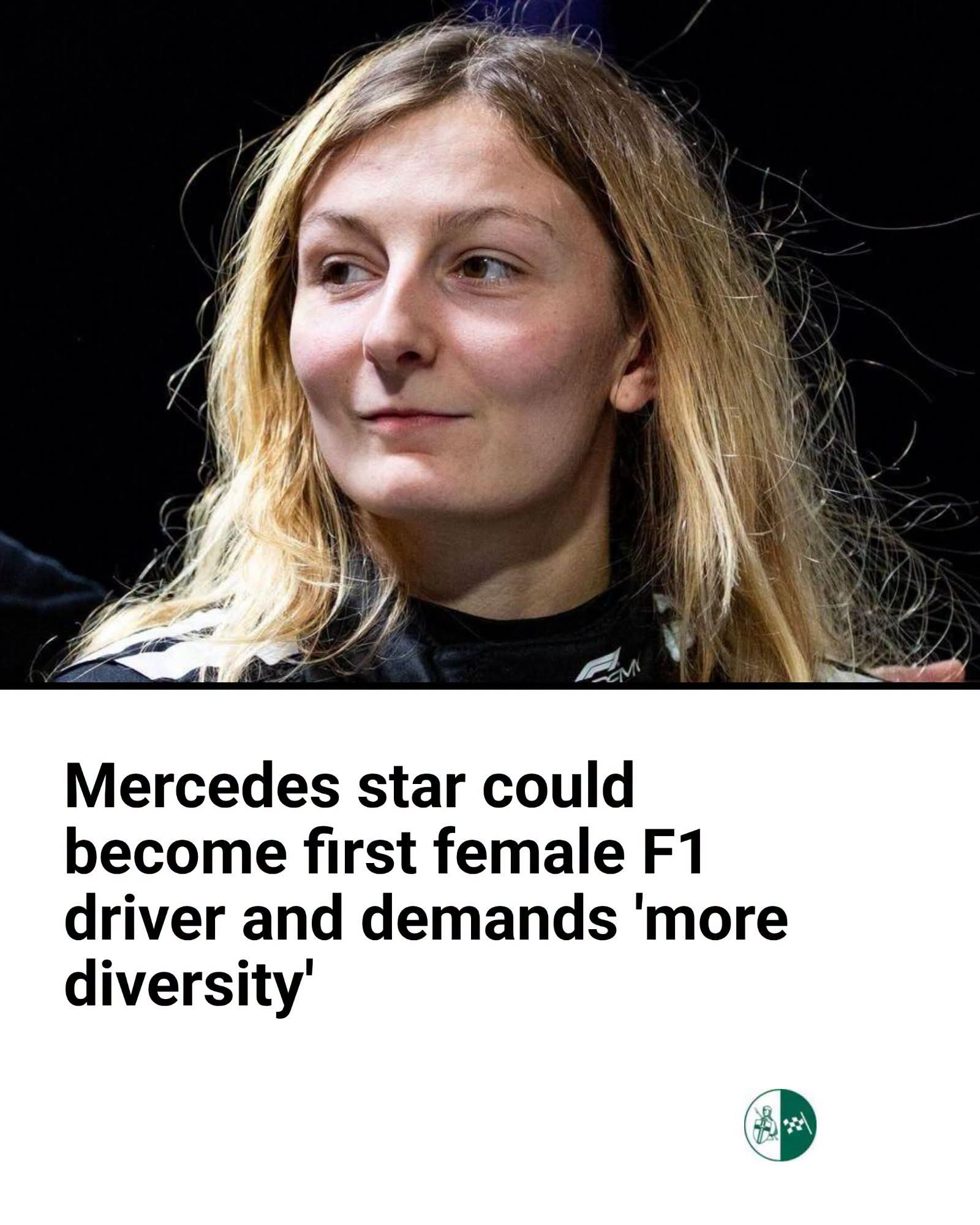 Mercedes Star Could Make F1 History As First Female Driver While Calling For Greater Diversity
