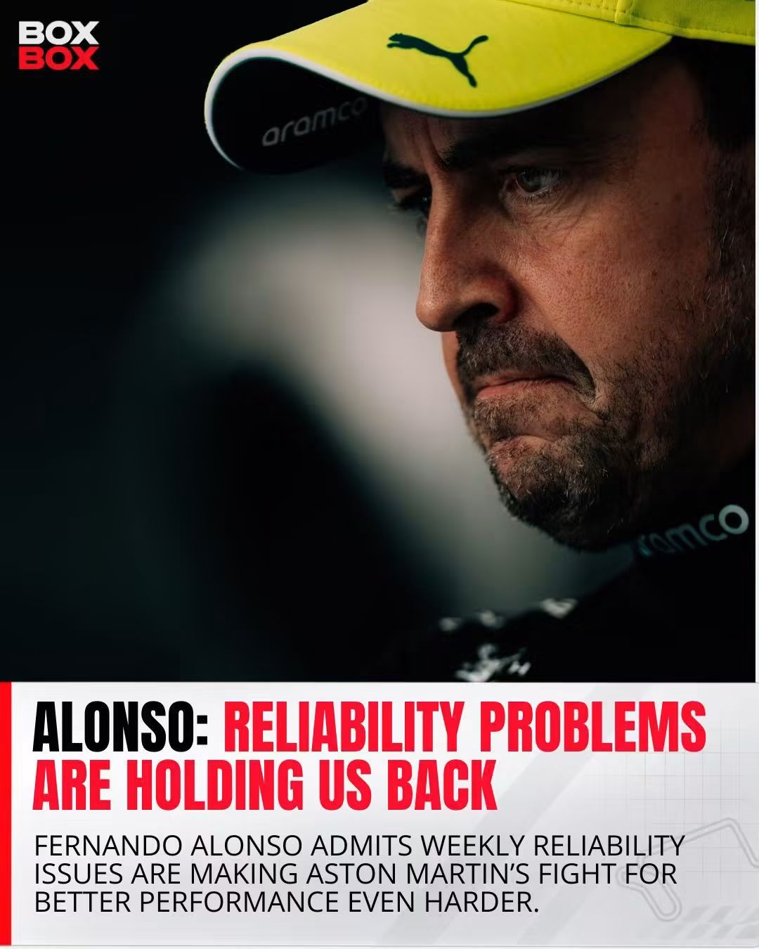 FERNANDO ALONSO EXPOSES ASTON MARTIN’S HIDDEN CRISIS: RELIABILITY IS DESTROYING ANY CHANCE OF PROGRESS IN FORMULA 