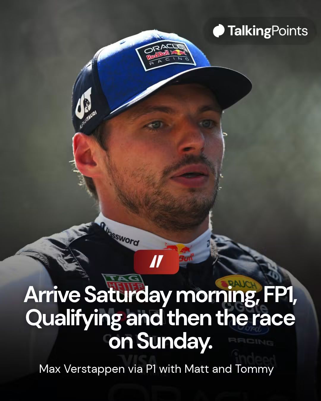 MAX VERSTAPPEN’S IDEAL F1 WEEKEND FORMAT: SHOULD FORMULA 1 SCRAP FRIDAYS AND TRIM THE SCHEDULE?