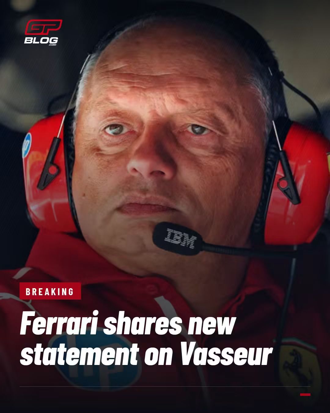 FERRARI SHUTS DOWN VASSEUR EXIT RUMOURS WITH FULL CONFIDENCE STATEMENT AS HORNER SPECULATION RAGES
