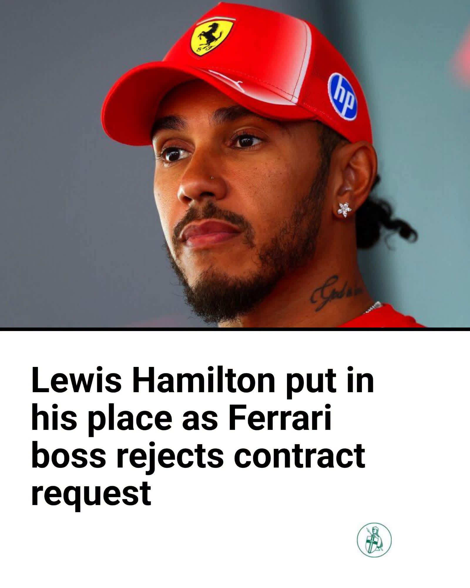 LEWIS HAMILTON PUT IN HIS PLACE AS FERRARI BOSS PUBLICLY REJECTS RULES OF ENGAGEMENT DEMAND