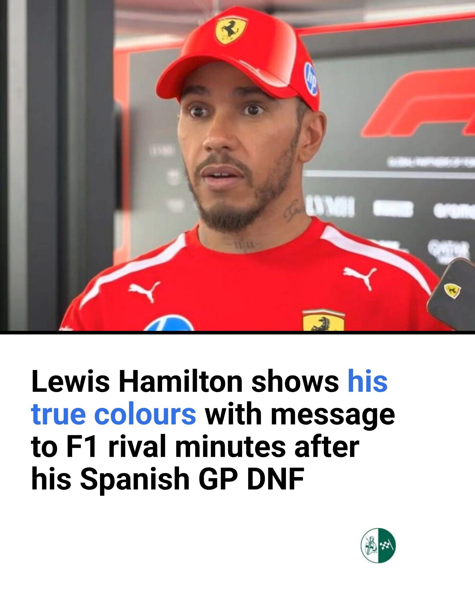 LEWIS HAMILTON COMPLETELY GIVES UP ON TITLE HOPES AFTER BRUTAL SPANISH GP RETIREMENT