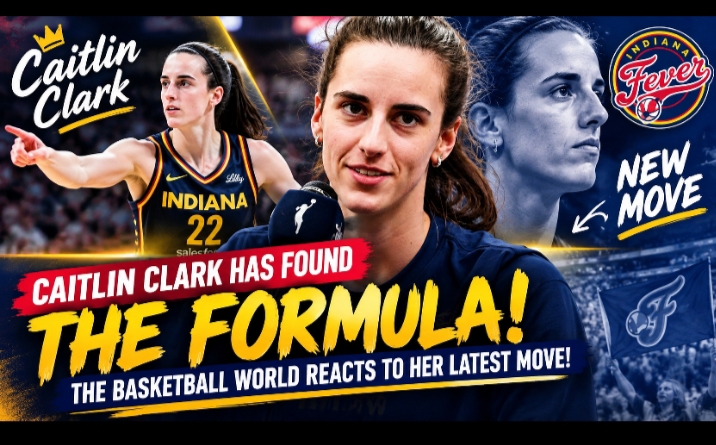 CAITLIN CLARK HAS FOUND THE FORMULA! THE BASKETBALL WORLD REACTS TO HER LATEST MOVE!