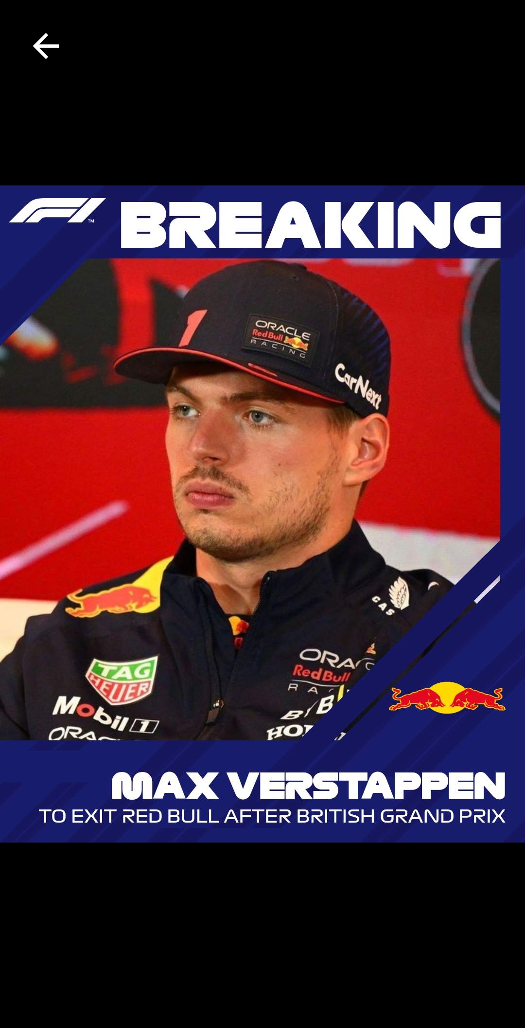 Max Verstappen’s future with Red Bull uncertain as reports emerge of a potential championship exit clause