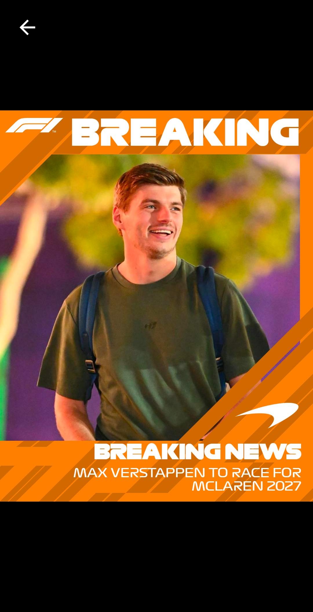 Verstappen to McLaren in 2027? F1’s Biggest Transfer Rumour Explained