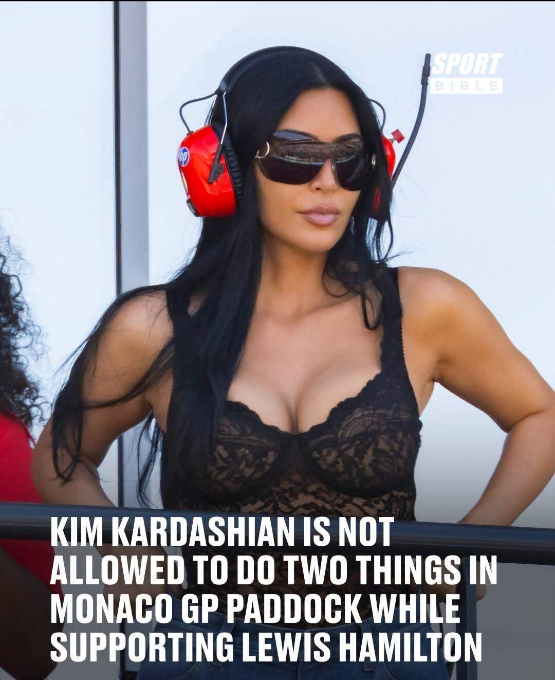 Kim Kardashian Faces Two Restrictions in the Monaco GP Paddock While Supporting Lewis Hamilton and