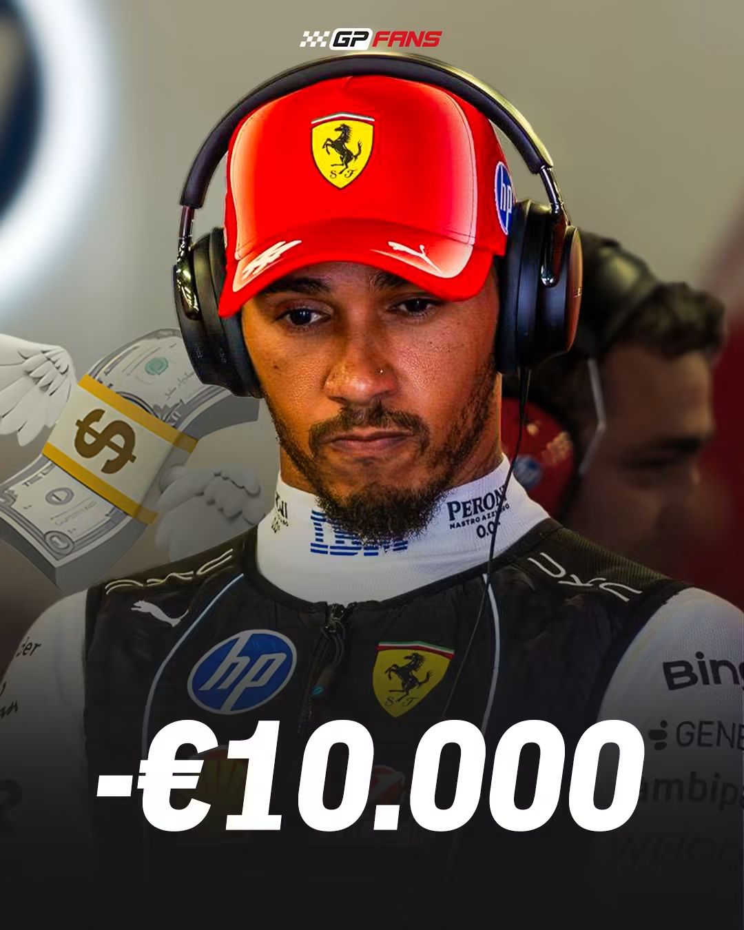 LEWIS HAMILTON HANDED WARNING AND FERRARI FINED €10,000 AFTER IMPEDING GABRIEL BORTOLETO IN SEPANG PRACTICE