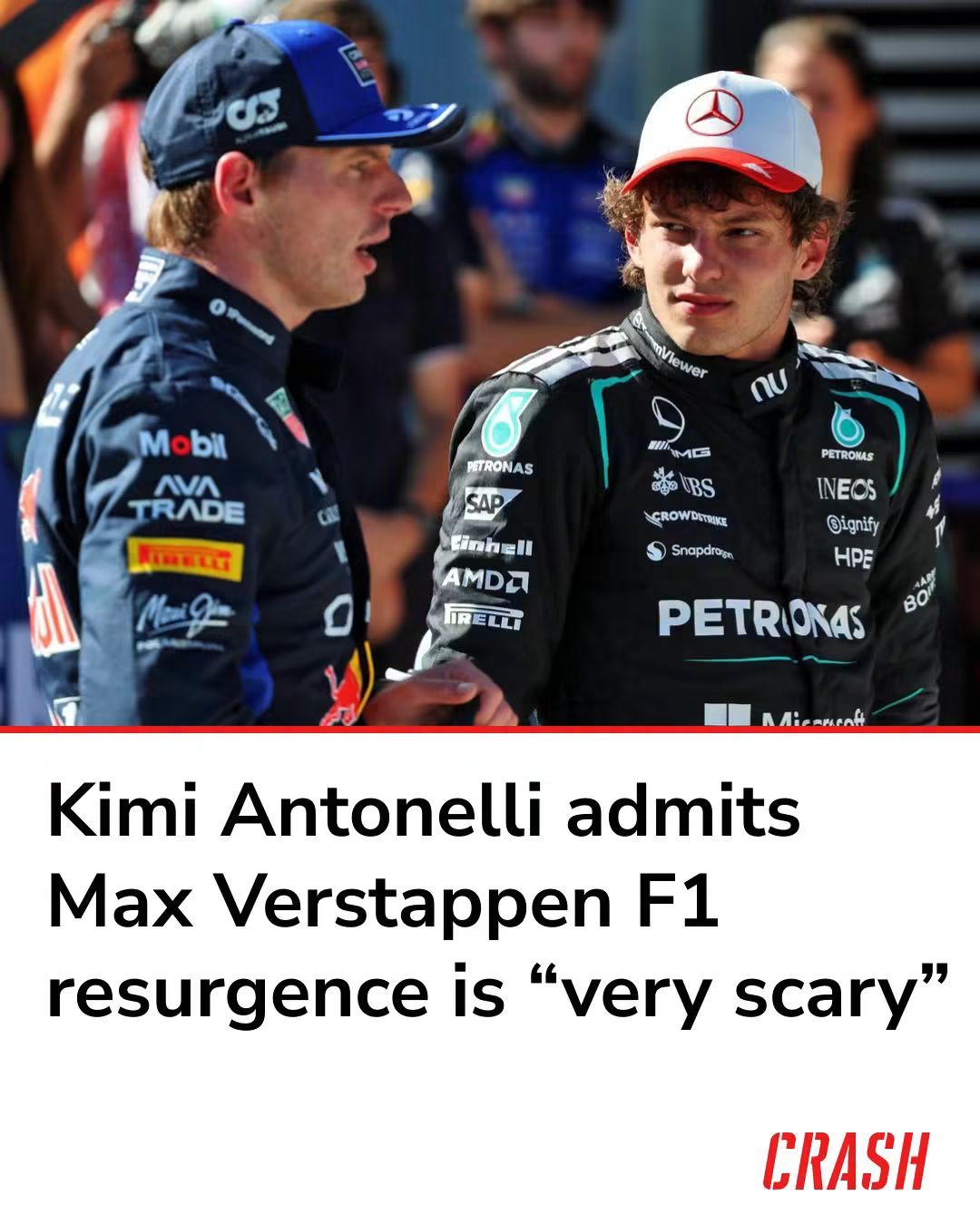KIMI ANTONELLI ADMITS IT WOULD BE “VERY SCARY” IF MAX VERSTAPPEN WERE STILL IN THE F1 TITLE FIGHT AFTER SINGAPORE DOMINATION