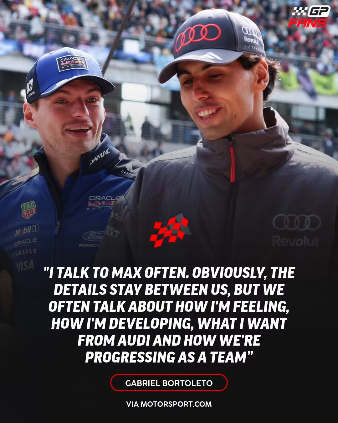 MAX VERSTAPPEN RUNNING AUDI F1 FROM THE SIDE? THE RED BULL TALENT PIPELINE JOKE THAT HIT DIFFERENT IN 2026