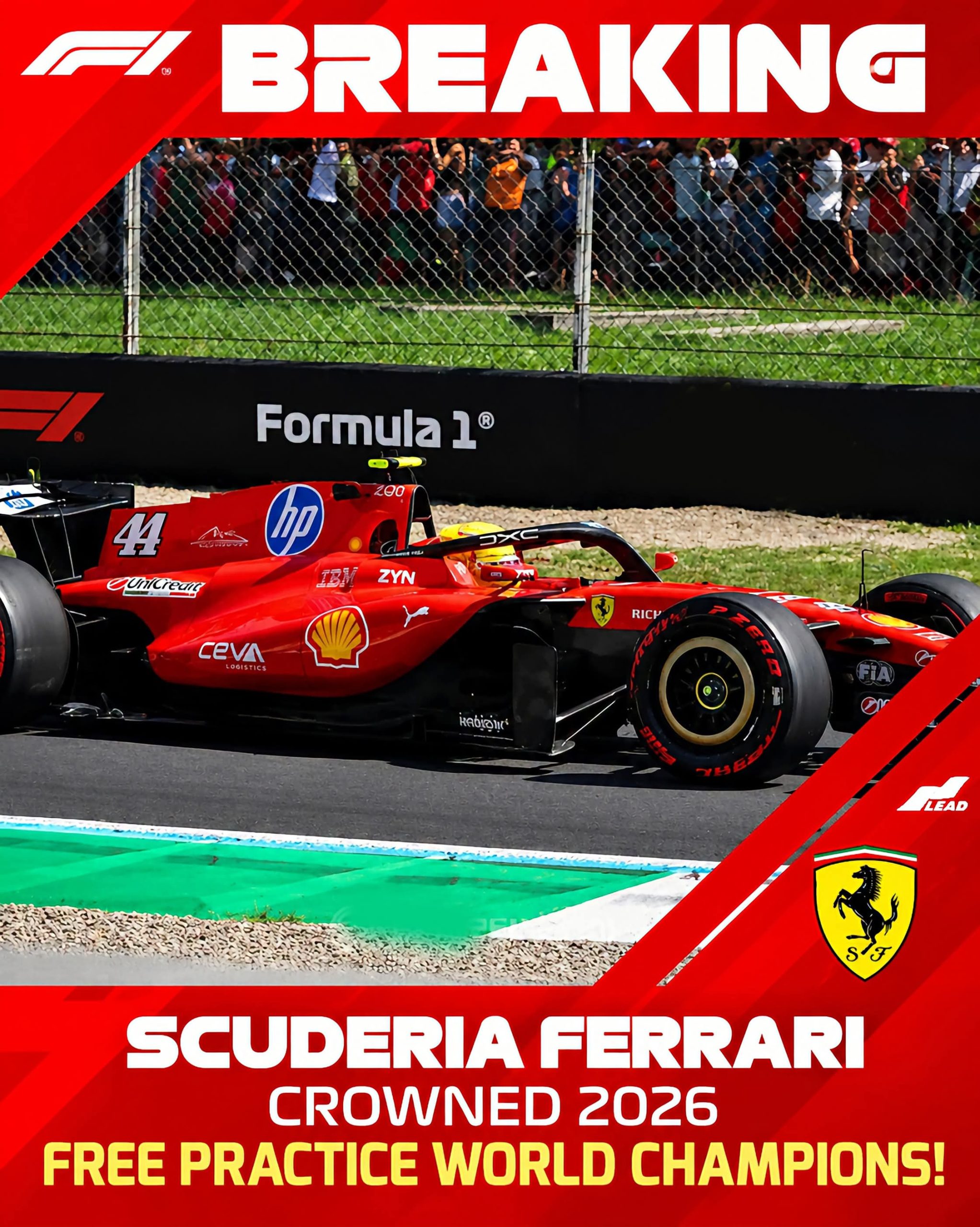 FERRARI CROWNED 2026 FREE PRACTICE WORLD CHAMPIONS AS PRACTICE PACE FAILS TO TRANSLATE