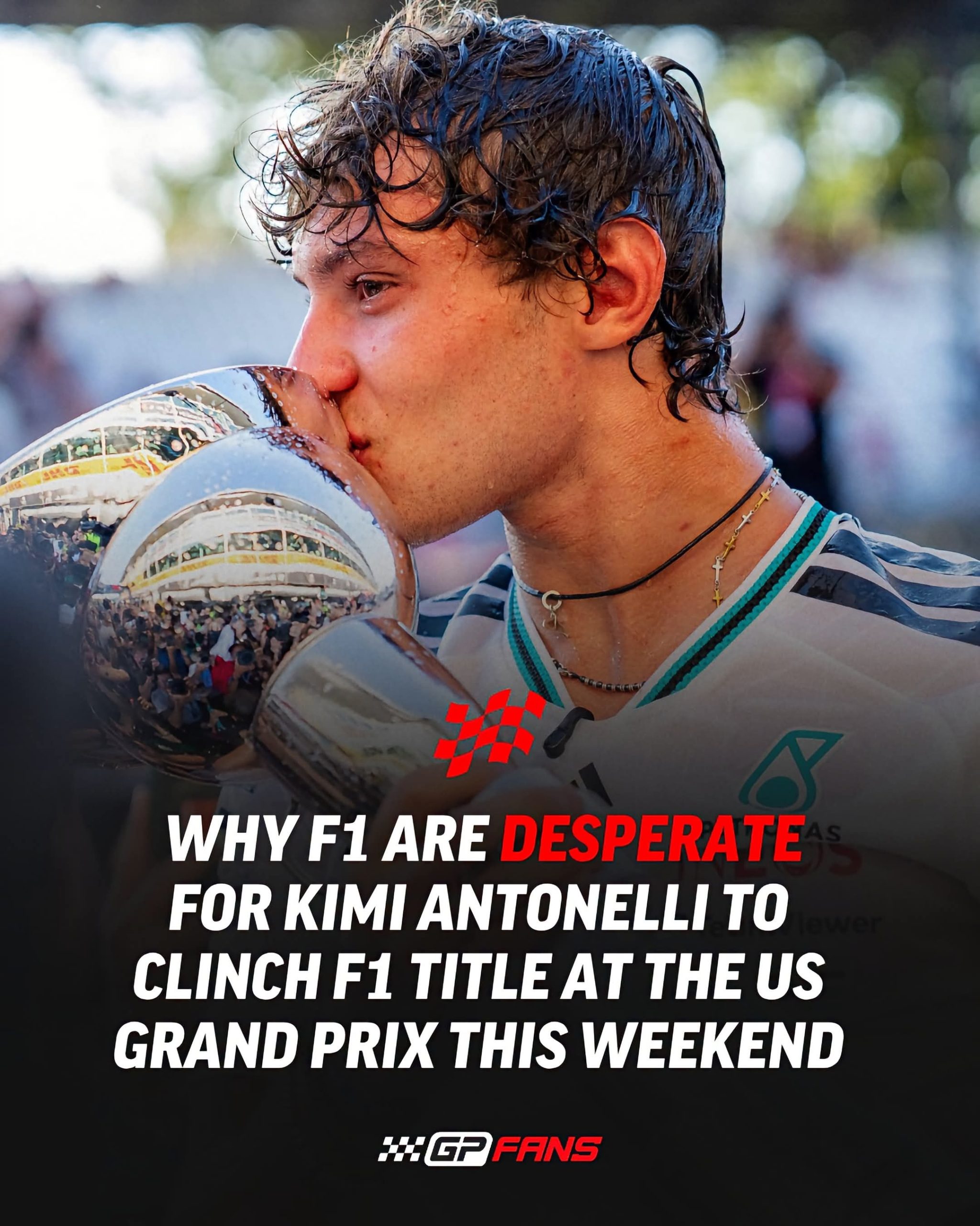 F1 WILL BE DESPERATE FOR KIMI ANTONELLI TO WIN THE WORLD TITLE AT THE US GRAND PRIX – THIS IS WHY