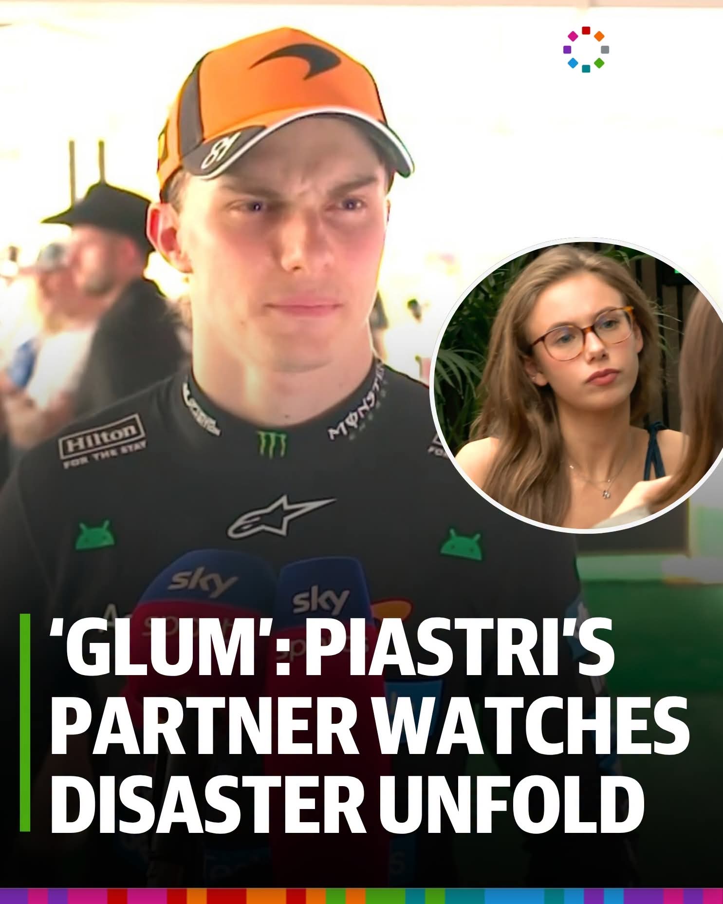 LANDO NORRIS’ RADIO MESSAGE PUTS OSCAR PIASTRI IN THE SPOTLIGHT AS McLAREN TEAM ORDERS SPARK CONTROVERSY AT US GP
