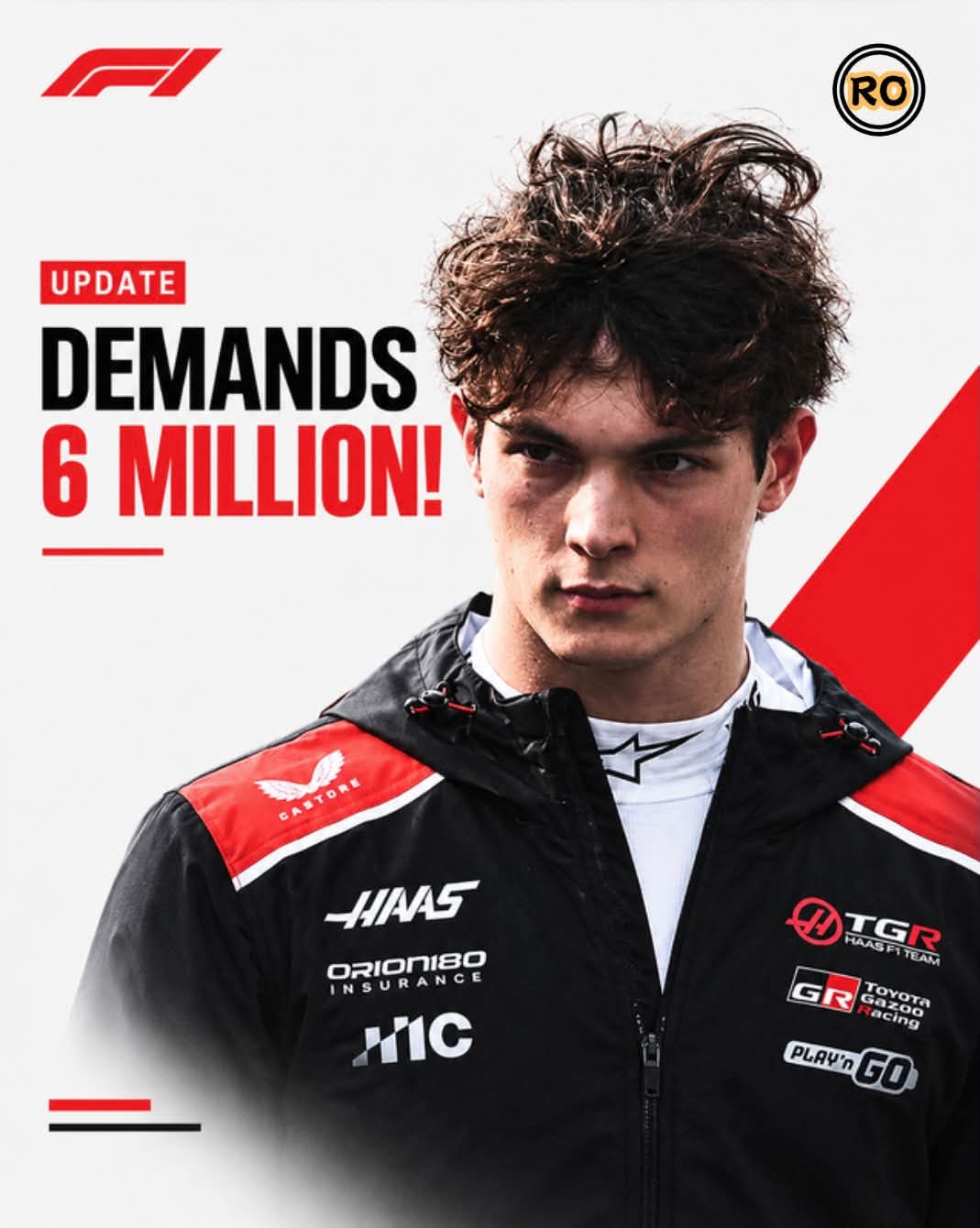 OLIVER BEARMAN DEMANDS €6 MILLION HAAS CONTRACT AS 2027 F1 NEGOTIATIONS HIT A STUMBLING BLOCK